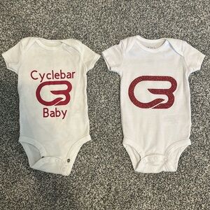 CycleBar onesies for baby